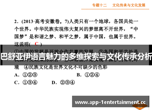 巴舒亚伊语言魅力的多维探索与文化传承分析 巴舒亚伊语言魅力的多维探索与文化传承分析